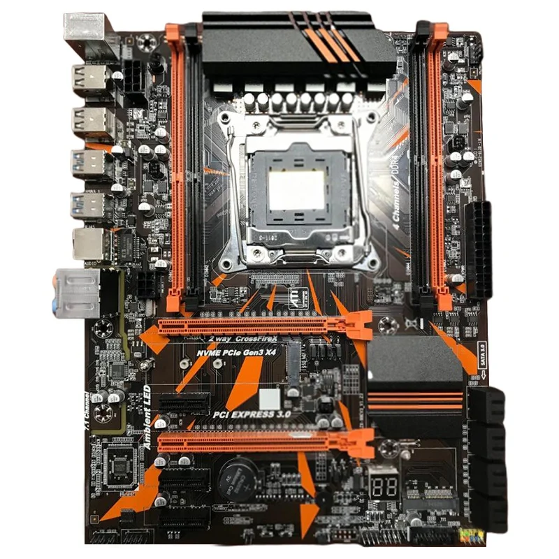 X99 LGA2011-V3 Профессиональный 4 канальный DDR4 настольного компьютера материнская