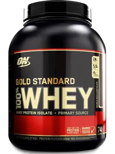 100% сыворотка Золотая стандартная 2 27 кг 77 порций | Спорт и развлечения