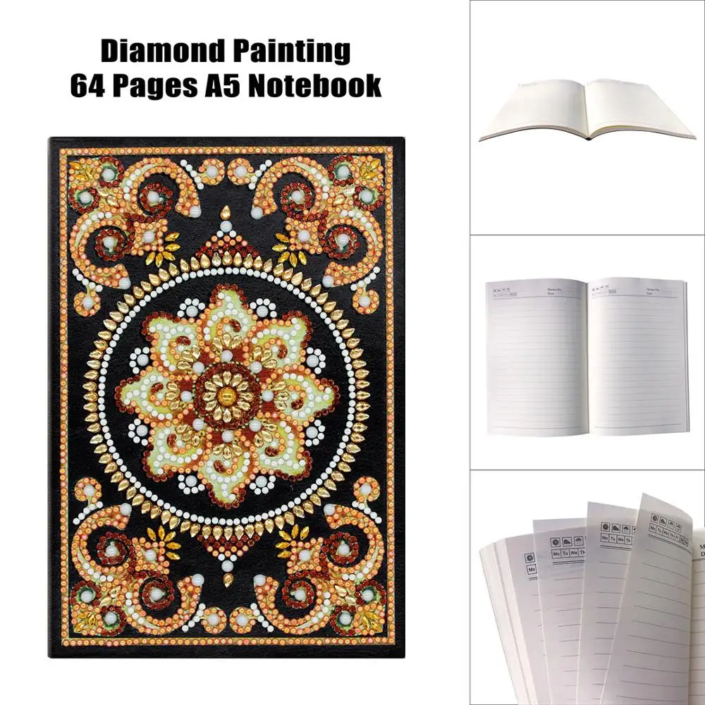 Алмазная живопись блокноты специальной формы Новые поступления дневник вышивка
