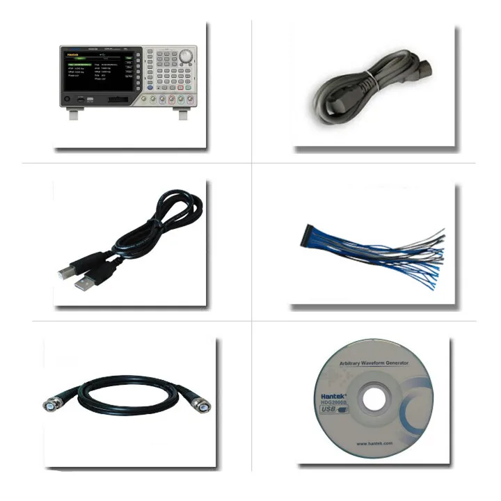 

Hantek HDG2072C USB Oscilloscopes Desktop Arbitrary Signal Generator 50MHz USB 250MSa/s Sample Rate Arbitrary