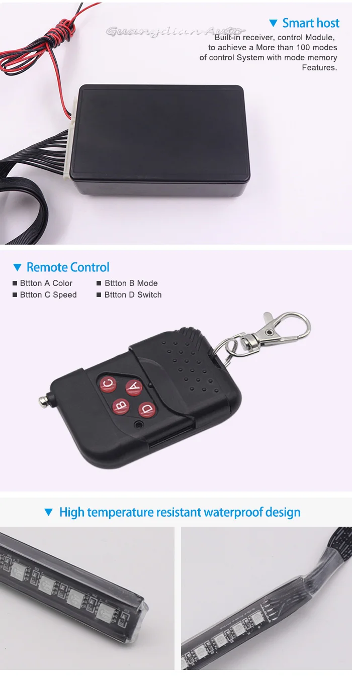 Заборная решетка Tcart динамические светодиодные RGB lights огни для Toyota avensis t25 land cruiser prado 150 prius chr corolla аксессуары