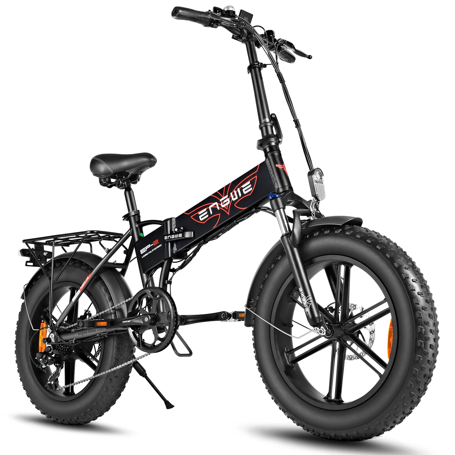 

ENGWE Electric bicycle 20 Inch Electric Bike Black/gray/orange E bikes Folding Electric Bicycle Powerful electric bike 051