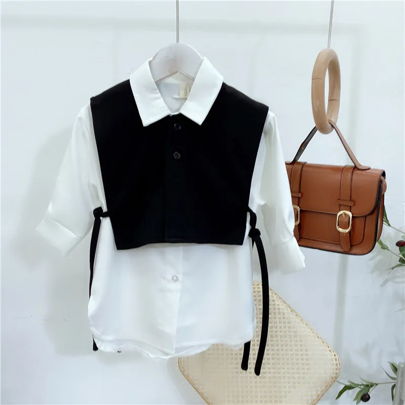 Жилет детский с длинным рукавом и V-образным вырезом на возраст 18-6 лет | Мать