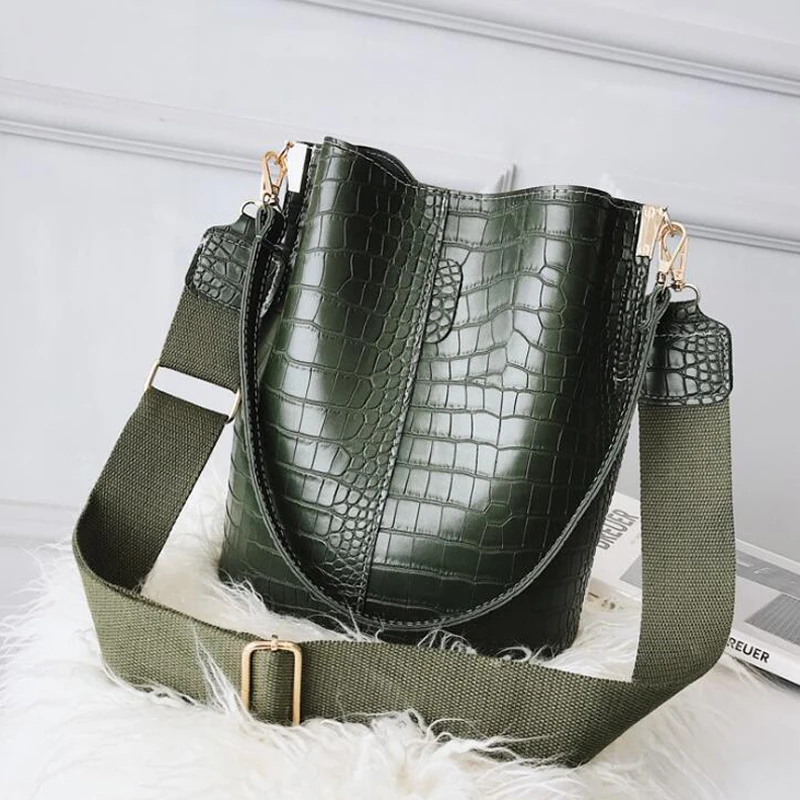 Винтажные кожаные сумки через плечо с каменным узором для женщин 2019 новая сумка