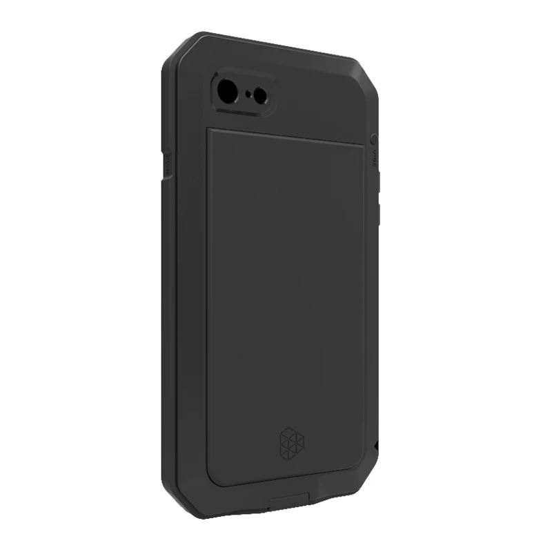 Military Grade Anodized Aluminum Heavy Duty Full Body Dual Layer Rugged TPU and Metal Protective Case for iPhone 7 8 SE | Мобильные