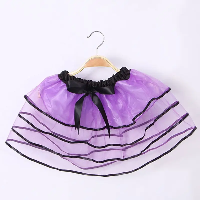 Fashion New Children Wear Girls Dance Skirts Bow Half-length Mesh Tutu Skirt Kids Show Costumes Birthday Holiday Gifts | Мать и ребенок