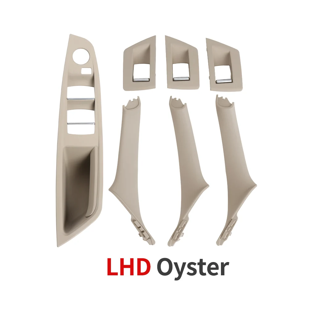 

Для BMW 5 серии внутренняя дверная ручка автомобиля панель Натяжная отделка крышка окно переключатель панель ручки Набор для BMW F10 F11