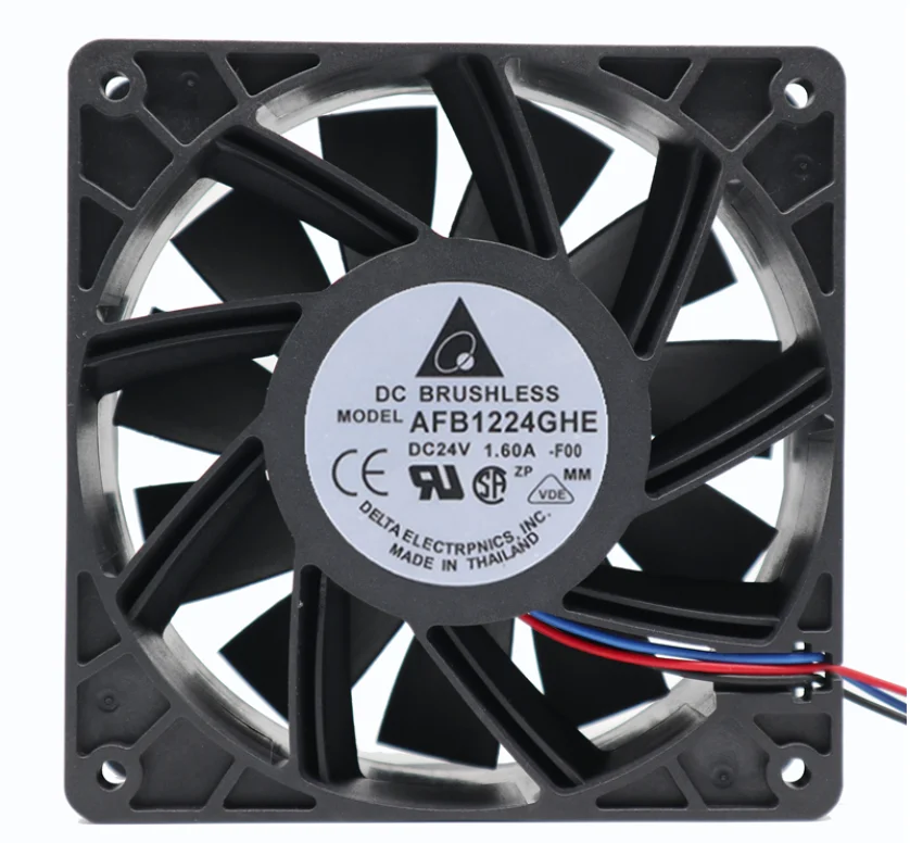 Инверторный вентилятор, 12 см, 24 В, 1.6A AFB1224GHE 12038