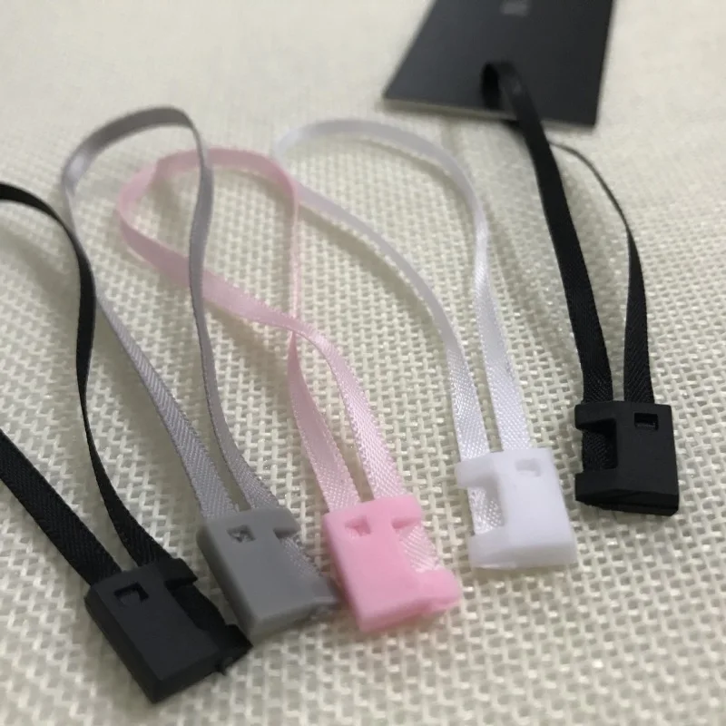 100 шт. Полиэстеровые шнурки для одежды подвесные этикетки сумок карточек ручной