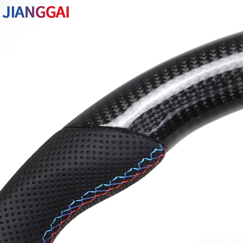 Руль из 100% углеродного волокна подходит для BMW E90 E91 E92 E93 E70 E71 E72 E53 E89 E84 E81 E87 E82 E88 -