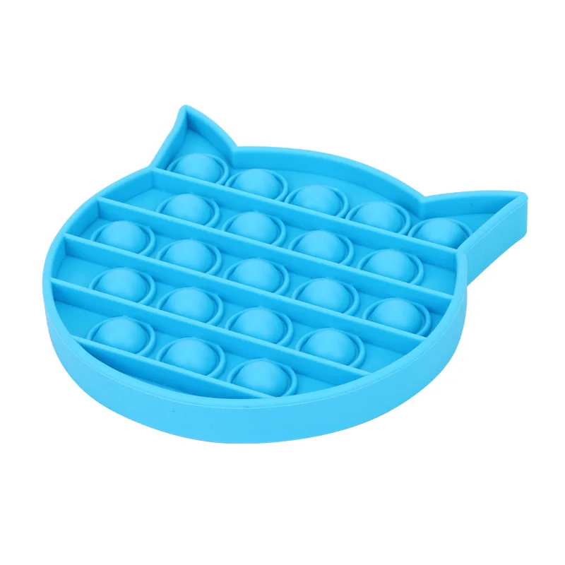 

Cute Popit Push Bubble Pop It Sensory Toys Hot New Adult Stress Relief Tabletop Anti-stress PopIts Soft Squeeze