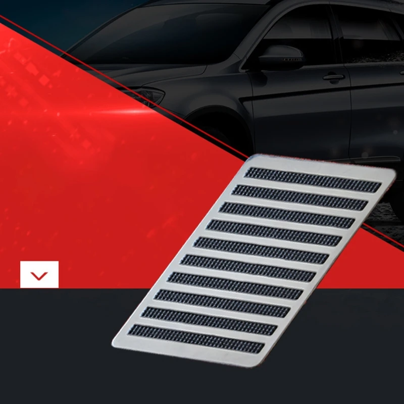 

Автоматический внутренний напольный коврик из нержавеющей стали, 26,5x16 см, нескользящий коврик для ног, прочный резиновый напольный коврик