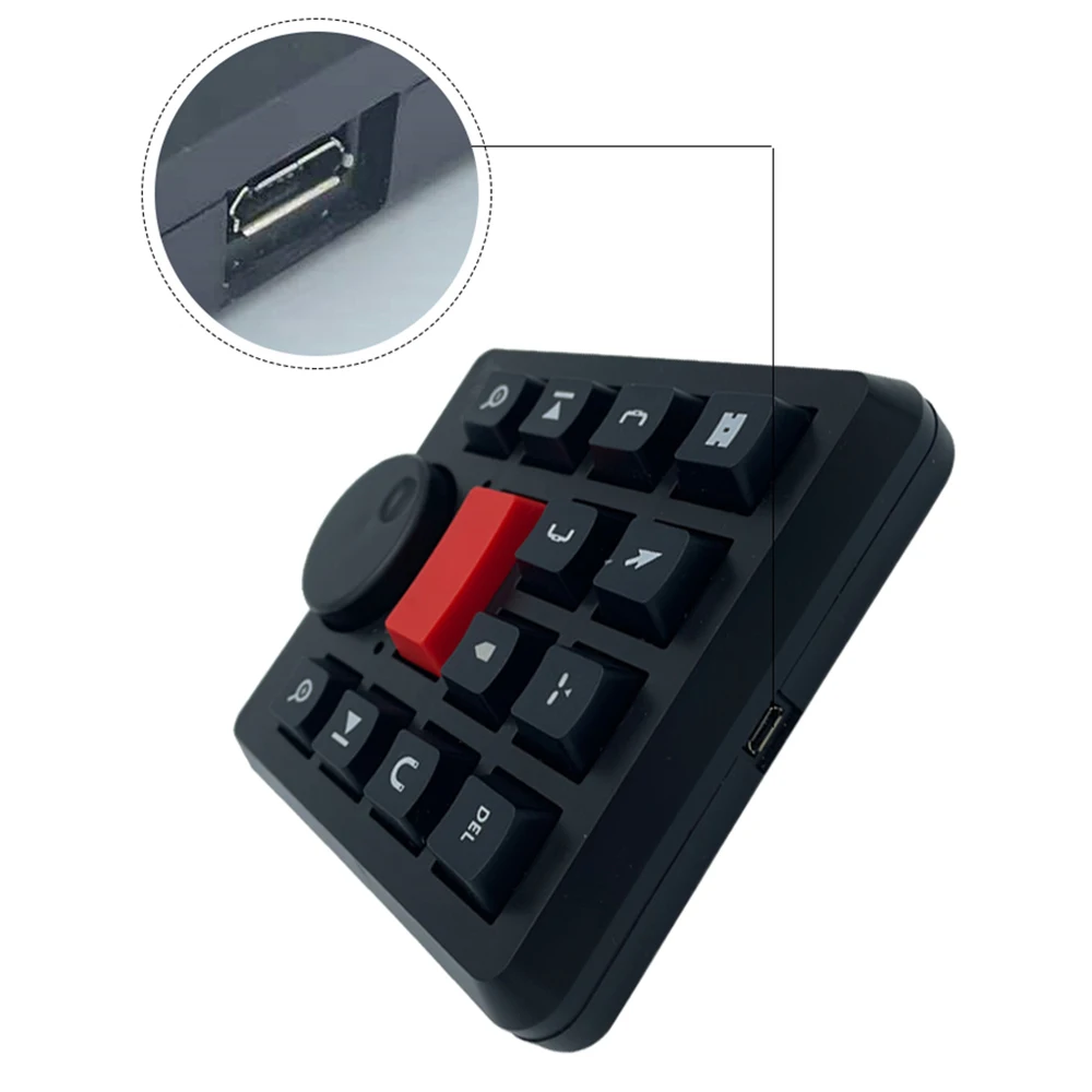 USB-клавиатура специально для Pr-видео-зажима синий переключатель не