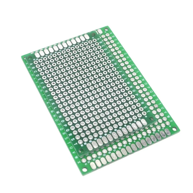 Прямая поставка 20 шт. 5x7 4x6 3x7 2x8 см двухсторонний медный Прототип pcb универсальная