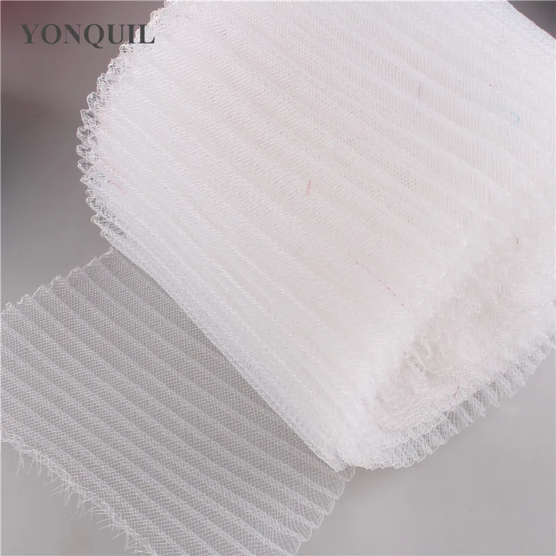 Multiple Color12CM/16 CM Crinoline Horsehair 100% Nylon Net Fabric Hair Accessories Fascinators Craft15 Yards/Lot |