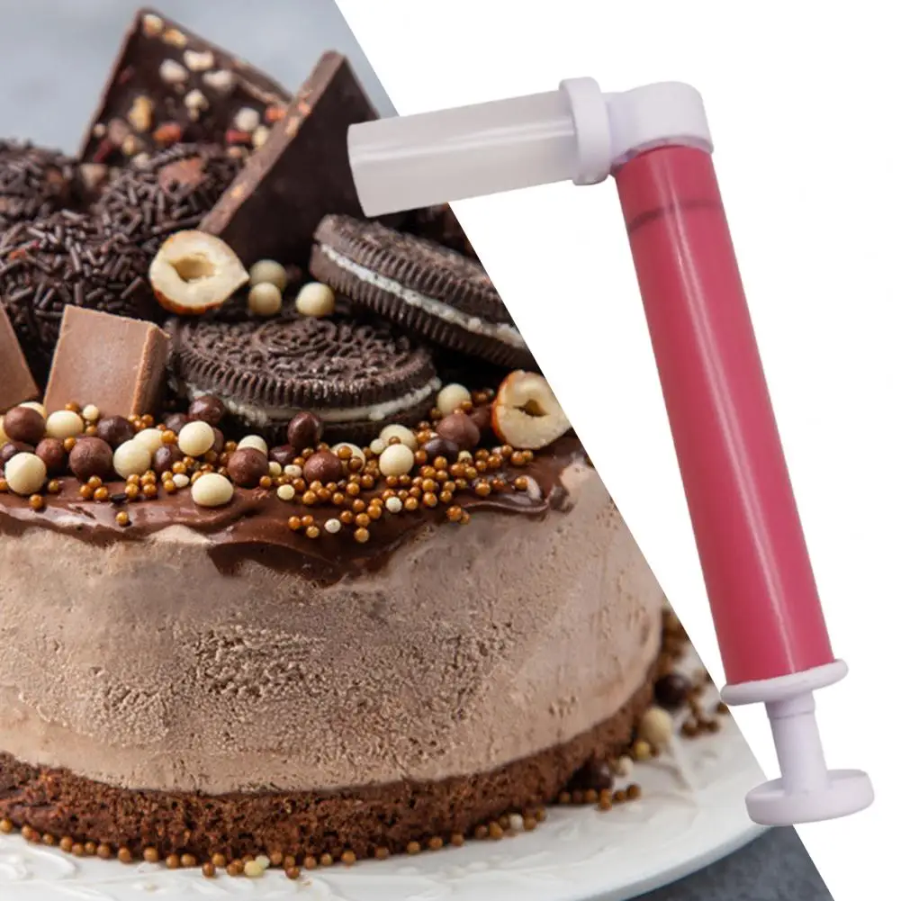 

1Set Cake Manual Airbrush Durable Creative Originality Portable Cake Manual Airbrush for Home Baking