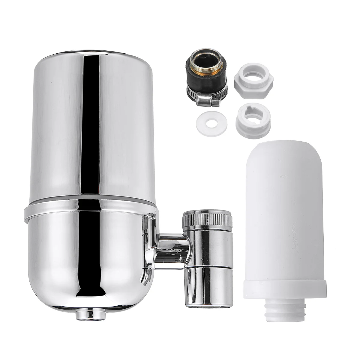 

Household 360 Degree Rotating Water Filter Remove Water Contaminants Water Purification Alkaline Water Ionizer Purifier