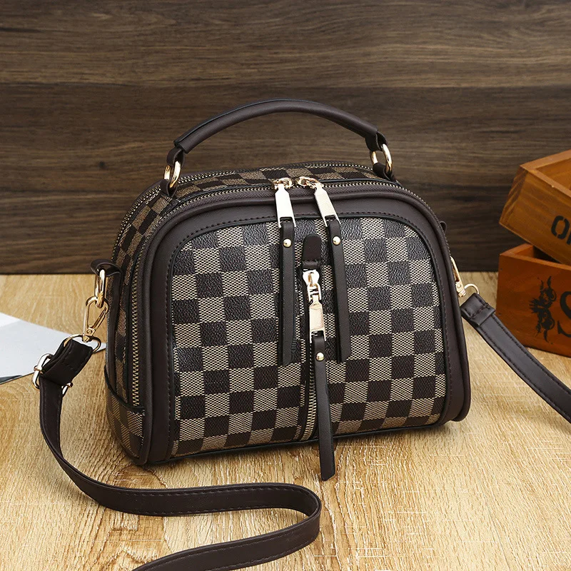 2019 Новая модная маленькая квадратная сумка на плечо сумка-мессенджер однотонный