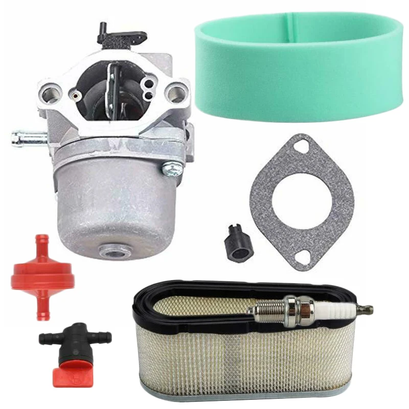 

Gasket Carburetor Spark Plug Shut-Off Valve For Craftsman 917256450 Lawn mower