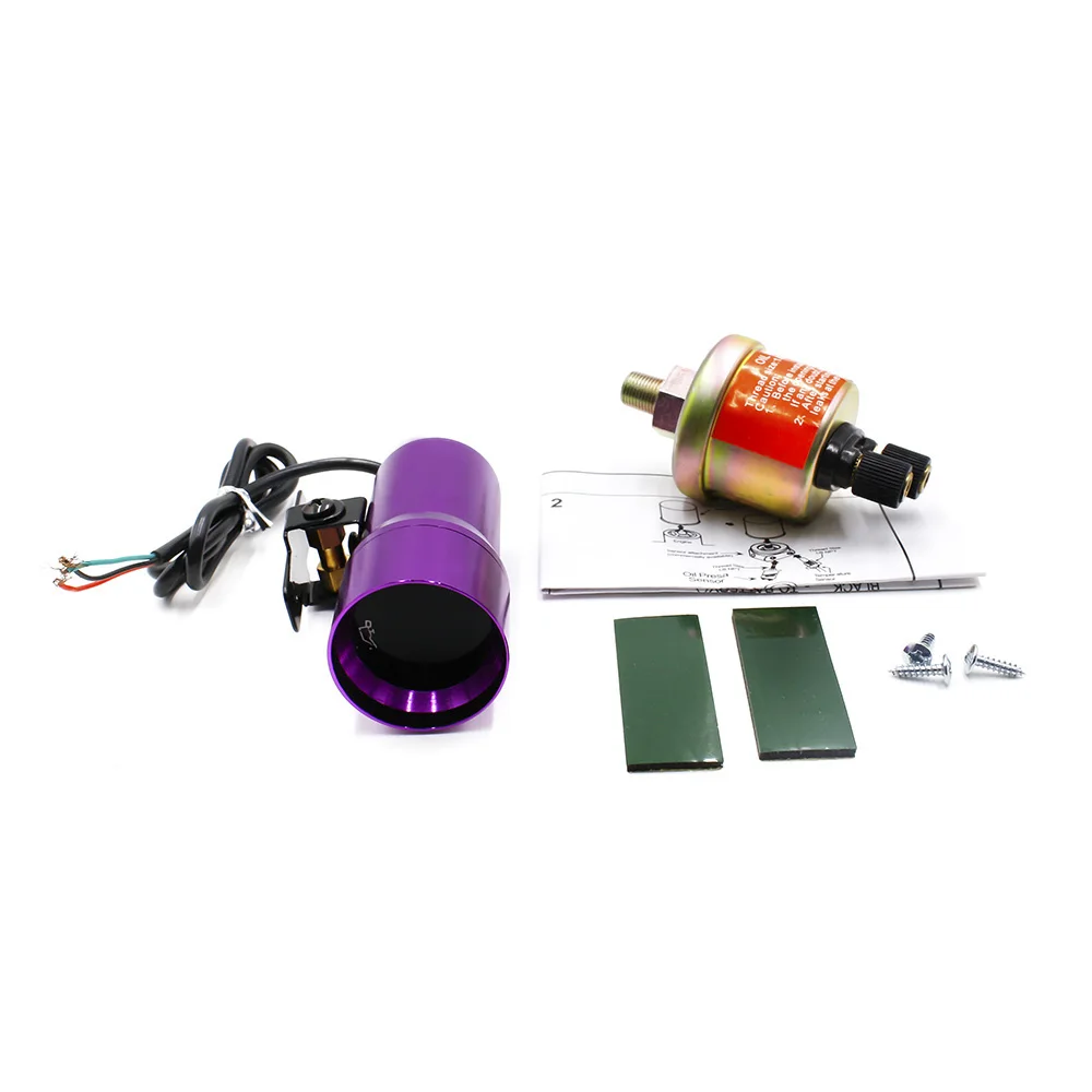 Цифровой автомобильный мини Масляный Пресс YOMI 37 мм крассветодиодный