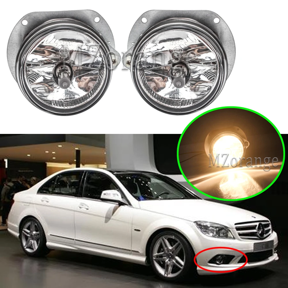 

Front Fog Light Headlight for Mercedes-Benz W164 R171 W204 C300 C350 CL550 SLK300 Car Fog Lights Fog Lamp 2048202156/2048202256