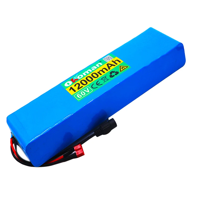 60V 12AH 1000W литий-ионный аккумулятор 67 2 V 12000mAh для электровелосипеда Электрический