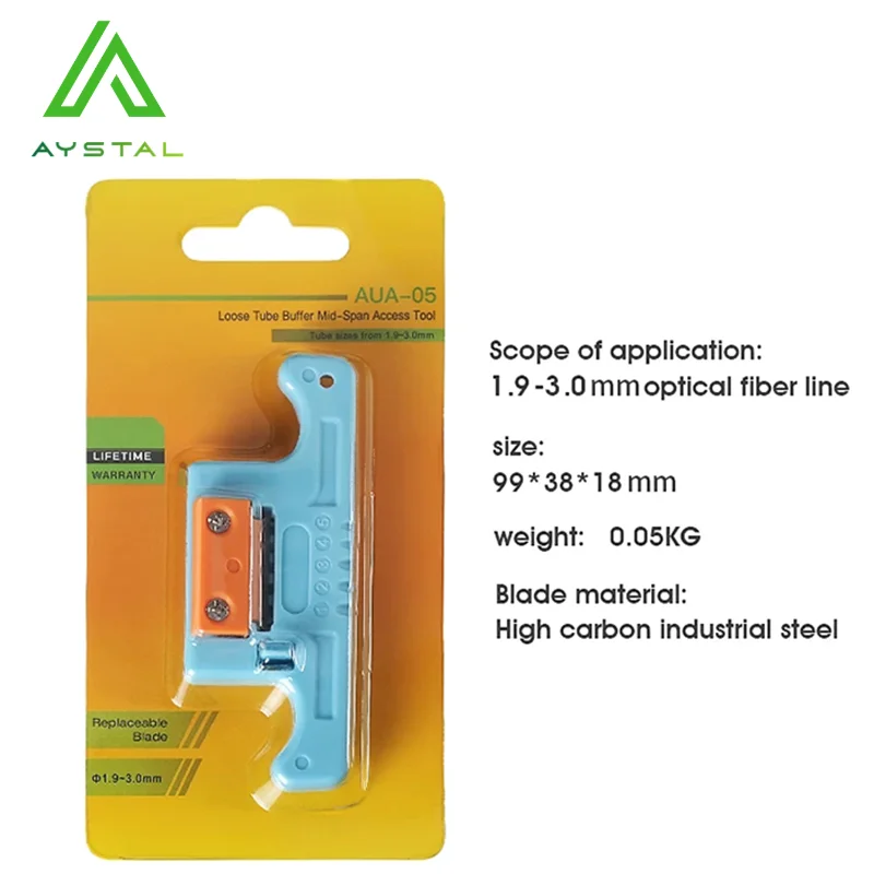 Free Shipinng FTTH Fiber Optic Stripping 1.9-3mm MSAT5 Access Tool MSAT-5 Loose Buffer Tube Stripper Longitudinal Cable Stripper