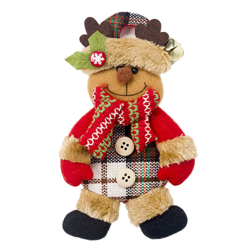 Счастливого Рождества Санта Клаус подвесная кукла кулон подарок украшения для