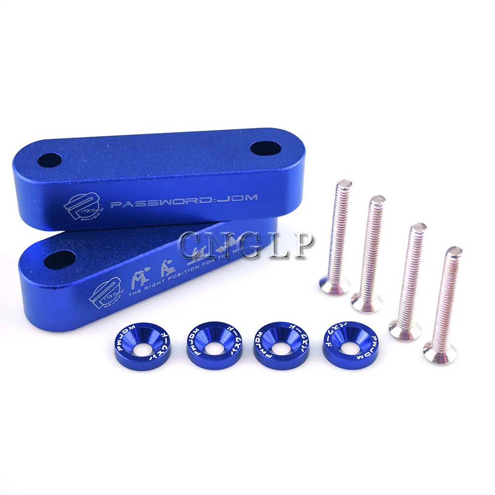 Алюминиевые гоночные автомобили JDM Заготовка капота вентиляционные распорки 4