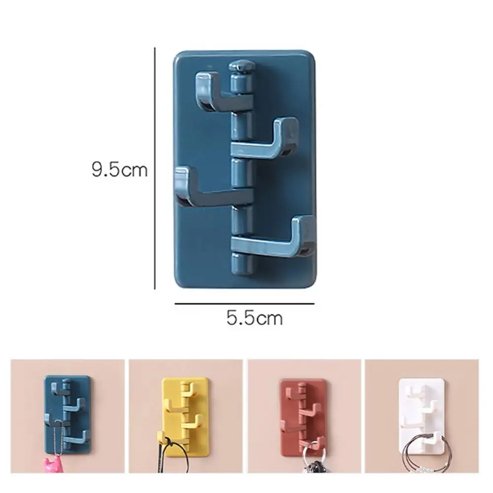 

Wall Mounted Kitchen Door Towel Clothes Hanger Bathroom Hook Bag Key Holder