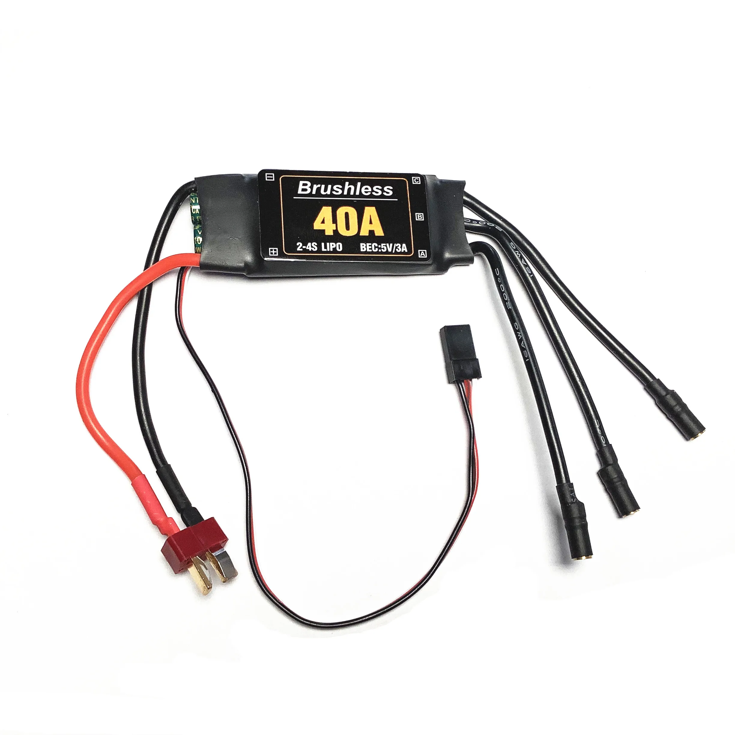 Бесщеточный Дрон 40A ESC части для самолетов аксессуары контроллер скорости