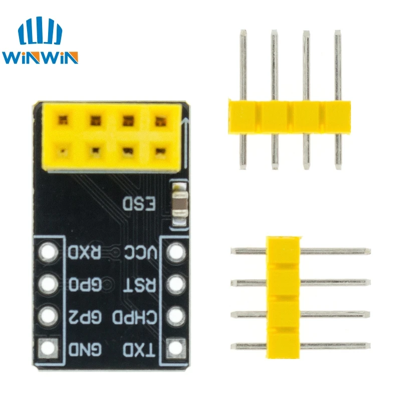 A31 10 шт. для ESP 01 Esp8266 01S модель ESP8266 серийный макет адаптер к WiFi приемопередатчику