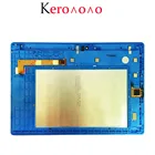 ЖК-дисплей с дигитайзером на Lenovo Tab 3 10 Plus, 10,1 дюйма, ЖК-дисплей с матрицей, сенсорный экран в сборе, с рамкой