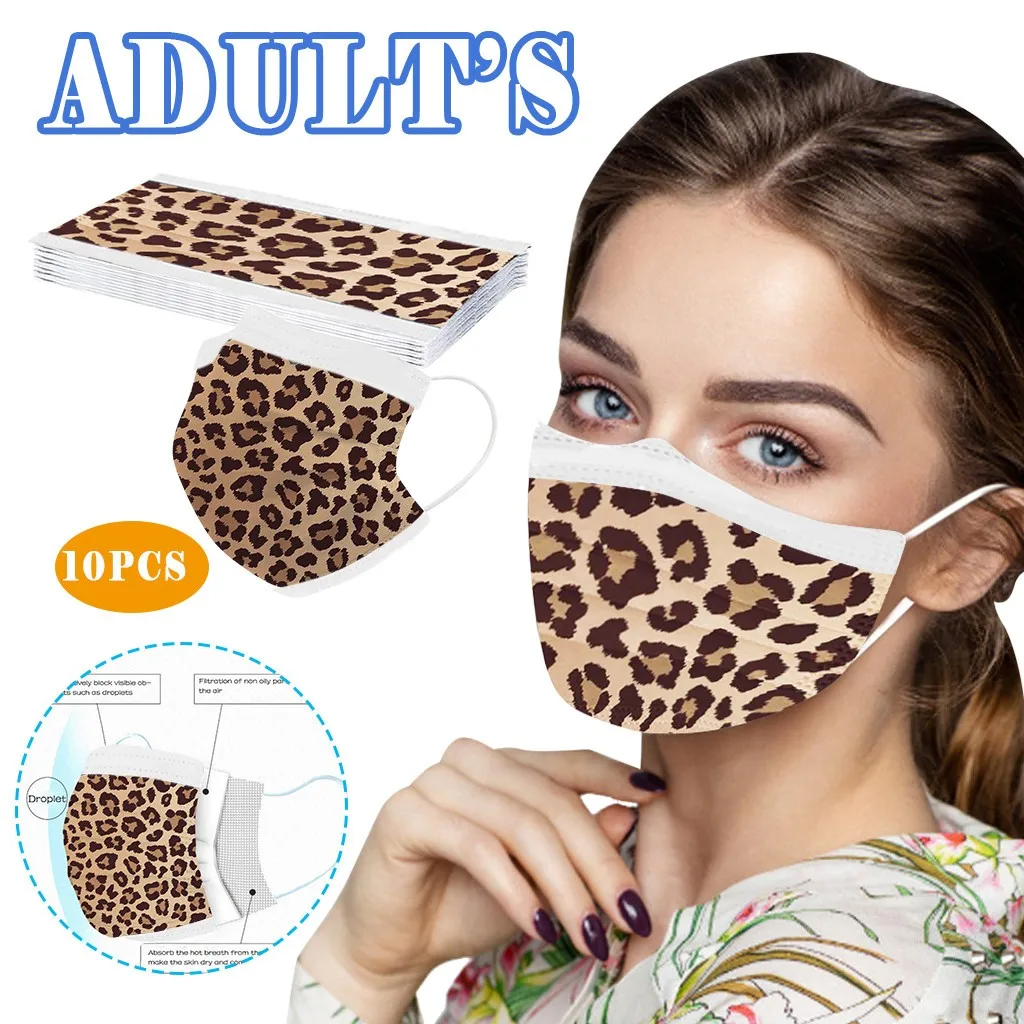 10 шт для взрослых с креплением в трех Слои одноразовая пылесборная защитный