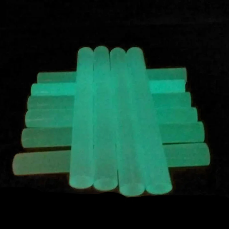 

Noctilucent Hot Glue Sticks High Viscosity Electric Gun Silicone Craft Repair Power Tools DIY Hot Melt Sticks 7 11mm*200mm*10pcs