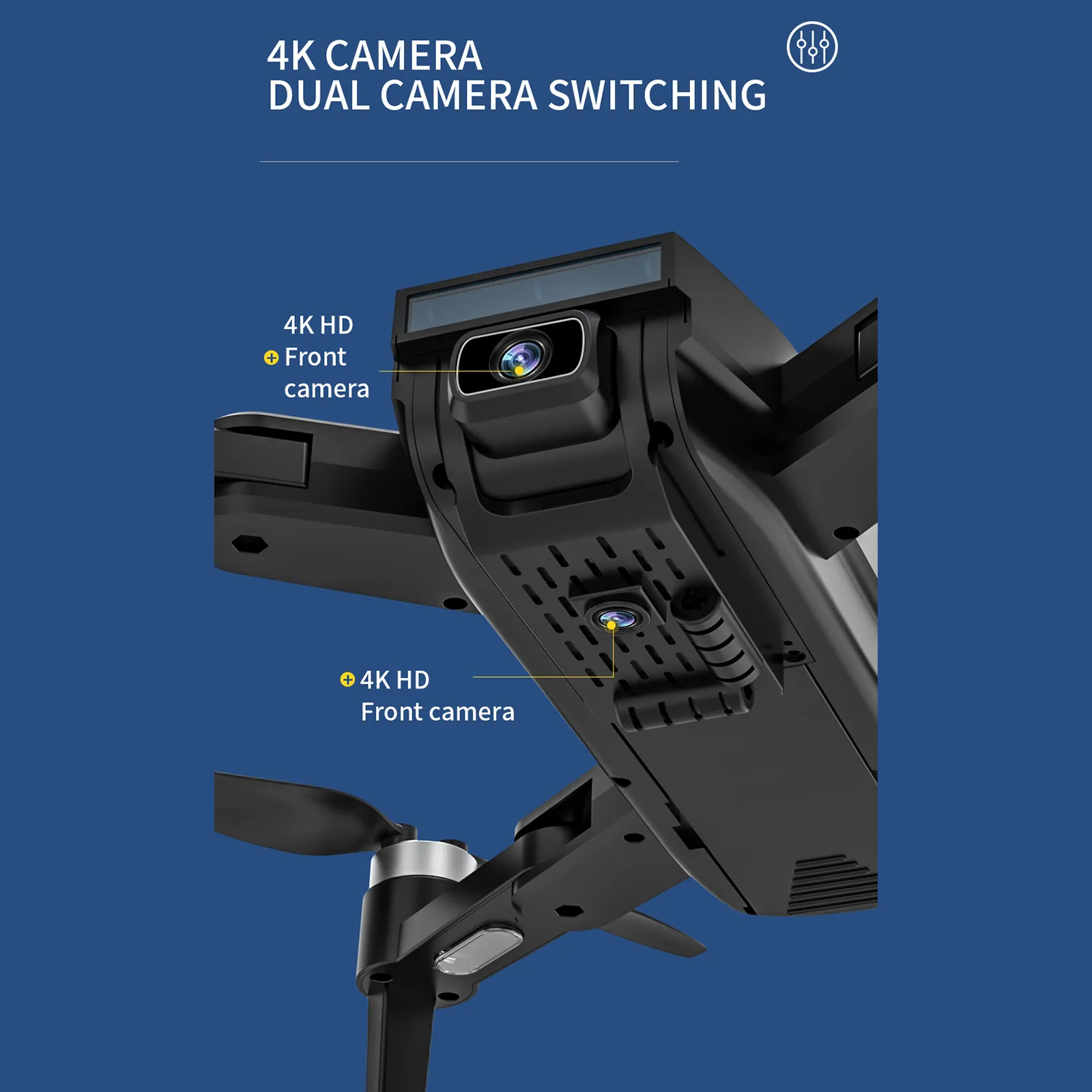 Квадрокоптер Sg700 Pro с двойной камерой Gps Wi-Fi Fpv | Игрушки и хобби