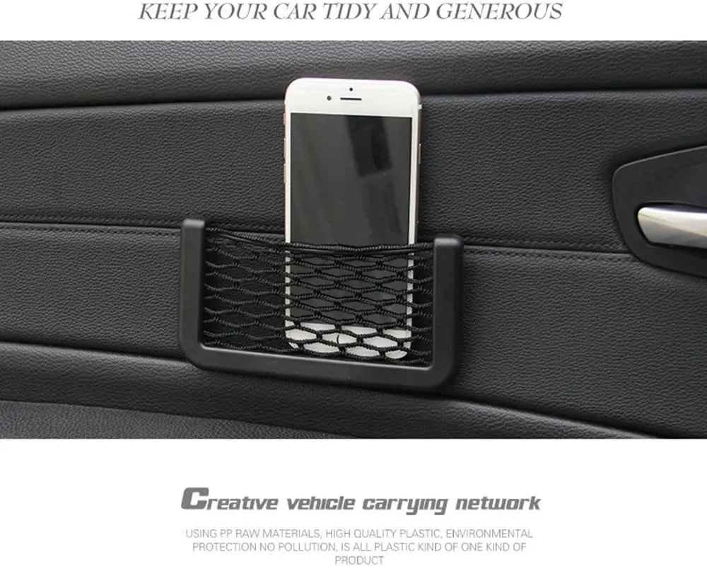 Сетчатая шнуровка для автомобиля карманный органайзер сумки корзины держатель