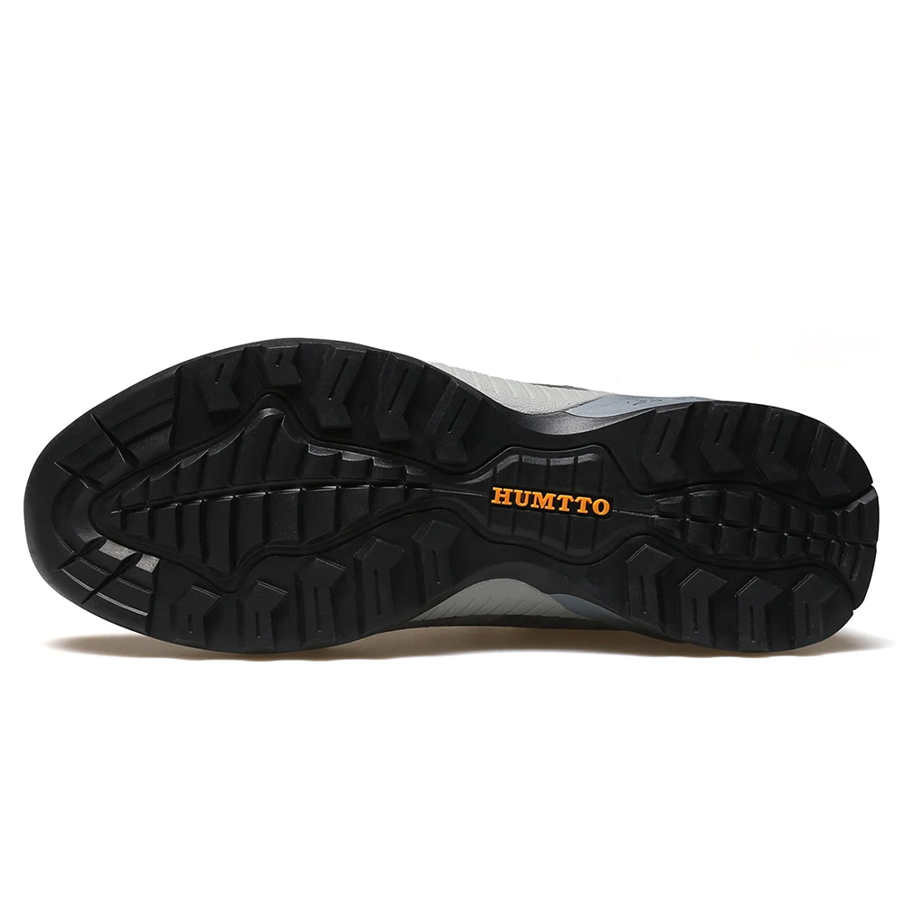 HUMTTO New Leather Hiking Shoes Waterproof Trekking Sneakers for Men Sport Trail Climbing Walking Male Safety Outdoor Boots Mens