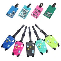 25 kinds of styles are popular fashion silicone pvc soft rubber luggage tag hanging tag bag identification tag