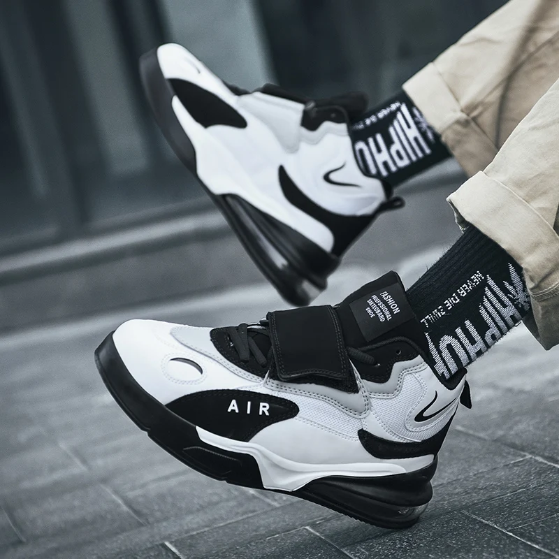 couple casual sports shoes 2020 hot autumn and winter new mens air cushion running shoes men and women white brand mens shoes free global shipping