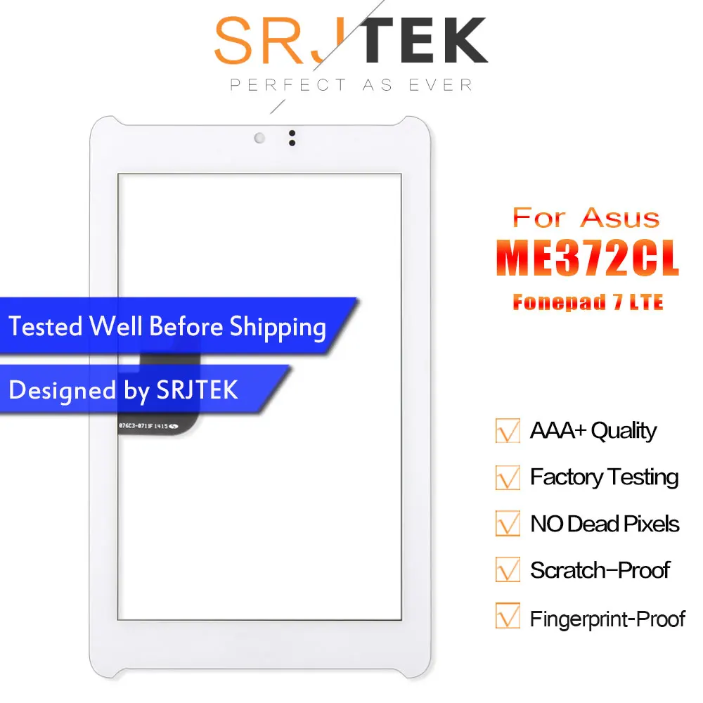 SRJTEK 7 &quotсенсорный экран для ASUS Fonepad LTE ME372CL K00Y ME372 CL сенсорный дигитайзер сенсор