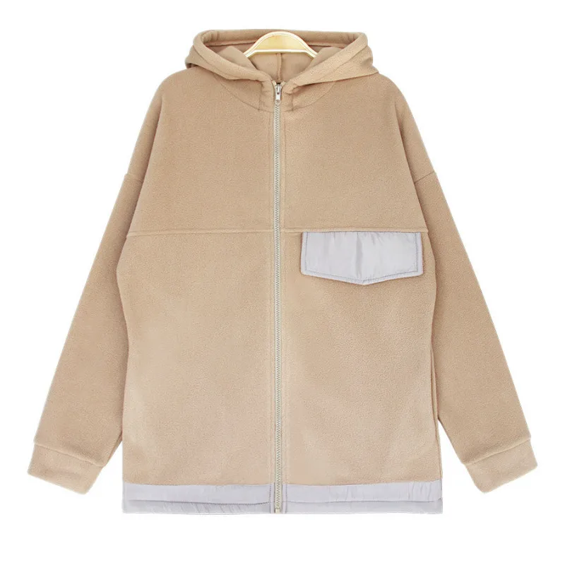 

TRODEAM Oversize girls loose hoodies fashion ladies sweatshirts female vintage soft cotton sweatshirt women Fashion