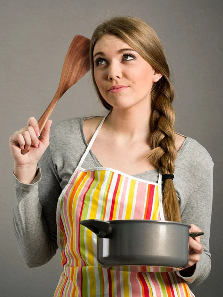 

Japanese Style 6 PCS Teak Wooden Kitchen Cooking Utensils Non-Stick Spoons And Colander Spatula Set Cookware Sushi Soup Tools