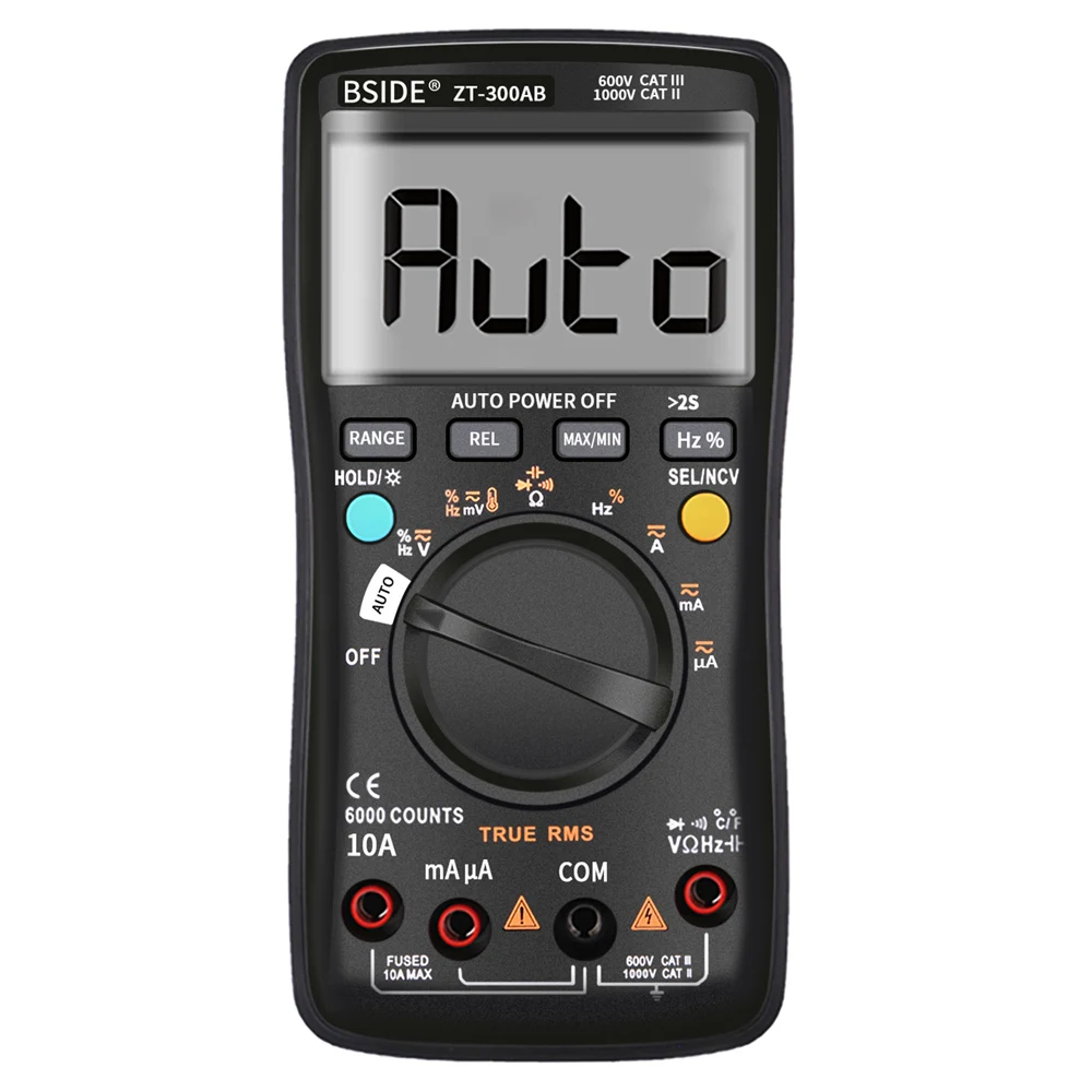Профессиональный мультиметр автоматический/ручной диапазон цифровой