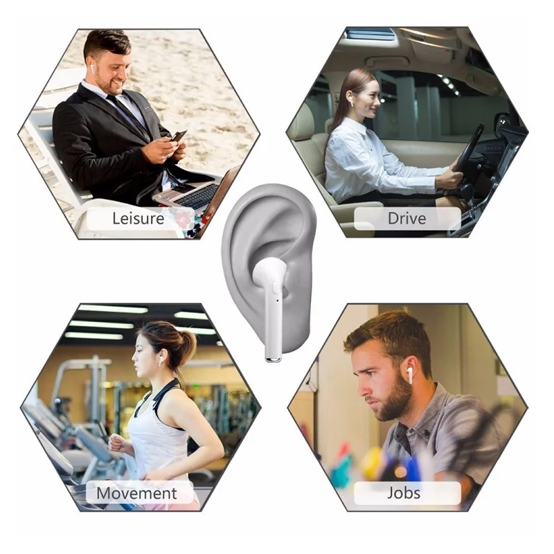 I7s tws беспроводные наушники Bluetooth наушники i7 наушники с зарядкой и бумажной коробкой для Apple наушники для телефона Xiaomi Bluetooth на воздушном самолете