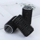 Бигуди женские, черные, 6 шт.