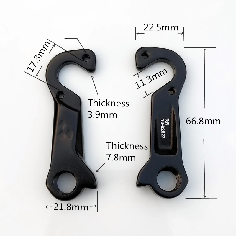 

100PC Bicycle rear Derailleur hanger dropout mtb alloy road hanger for Cube Axial WLS CUBE Agree CUBE Attain GTC Cube Litening C