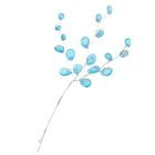 10 шт. с украшением в виде кристаллов бутон ветви искусственный цветок ветки для Свадебная вечеринка дома зимние рождественские украшения DIY Декоративные искусственные цветы 14-1