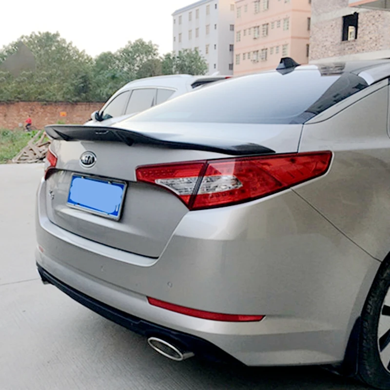 Для Kia K5/спойлер Optima 2010 2013 из углеродного волокна/FRP грунтовка для заднего крыла R