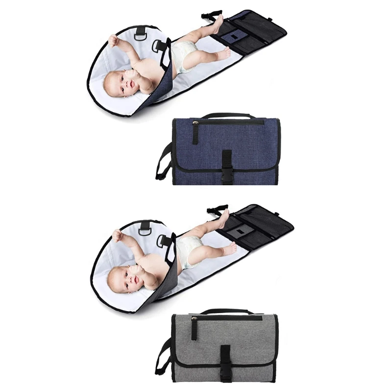 

Multifunction Baby Changing Travel Pad Nappy Diaper Protable Clutch Foldable Washable Mat 3XUC